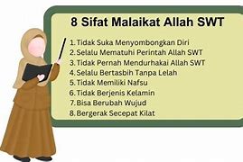 Dibawah Ini Yang Bukan Sifat Para Malaikat Adalah